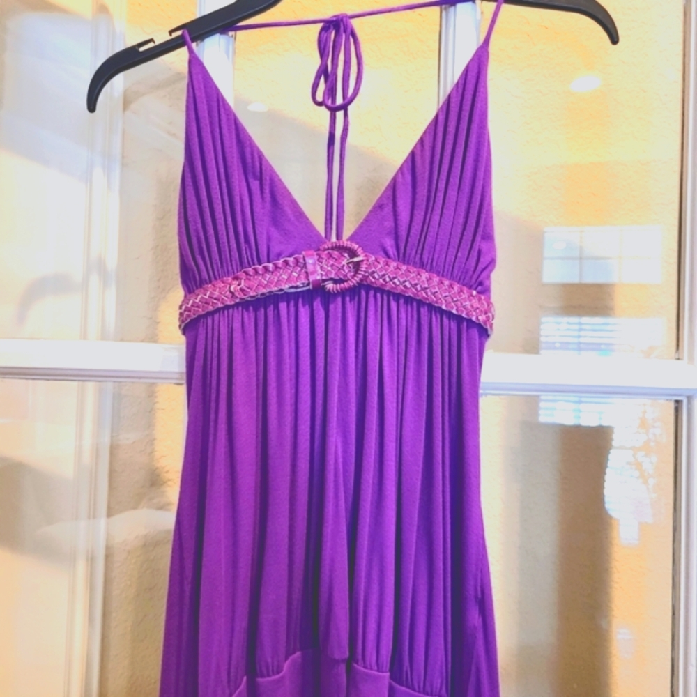Super cute and sexy purple Sky top